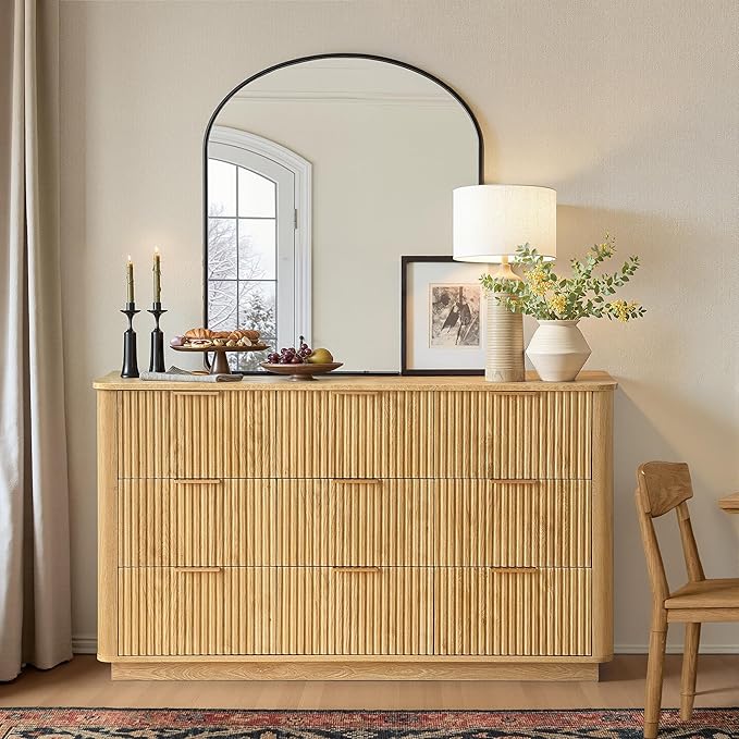 win2win 9 Drawer Dresser, Modern Dresser - Image 7
