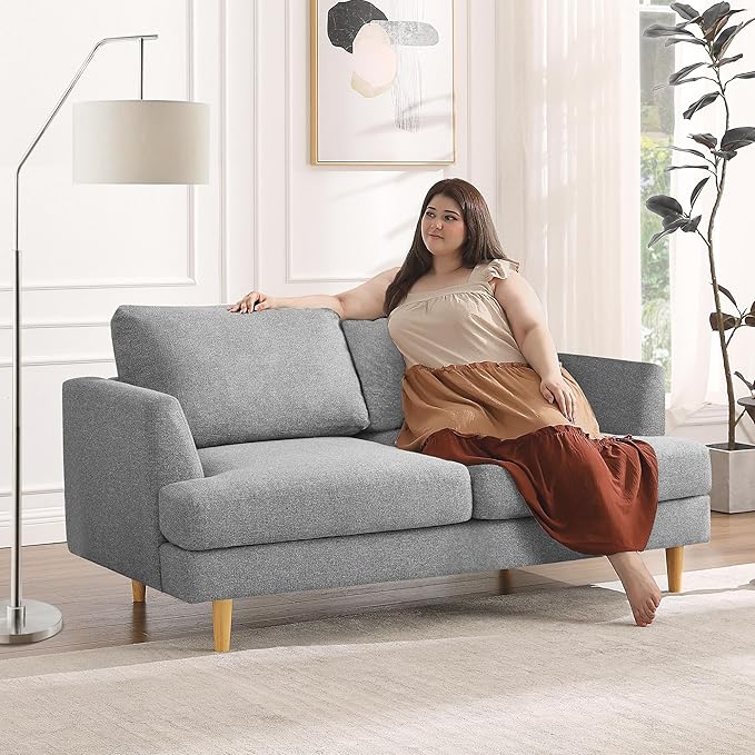 Loveseat Sofa 56", Small Couches - Image 3