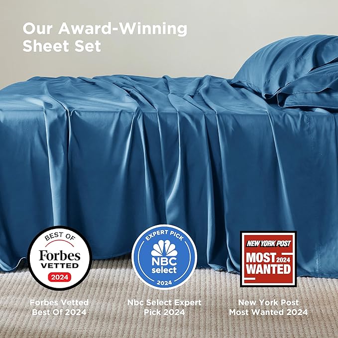 Bedsure King Size Sheets Set, Cooling Sheets - Image 2