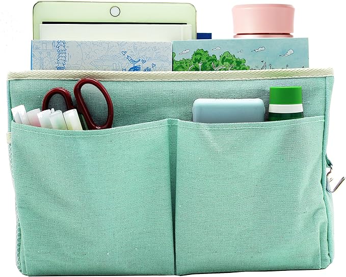 Someteth 2-Pack Bedside Caddy Bedside Hanging Storage Basket Multi-Function - Image 6