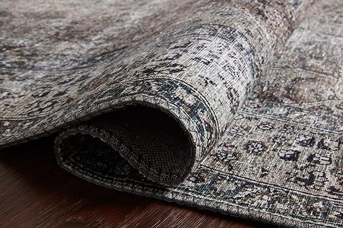 Loloi Layla Collection LAY-06 Taupe/Stone 3'-6" x 5'-6" .13" Thick Accent Rug - Image 7