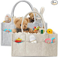 HIPHOP PANDA 2-Pack Diaper Caddy Organizer by HIPHOPPANDA