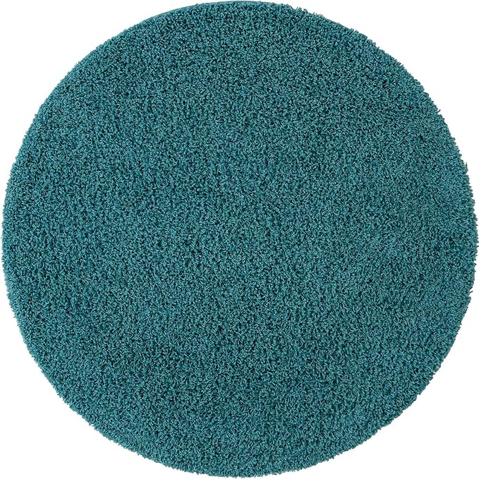 Unique Loom Solid Shag Collection Area Rug - Image 11