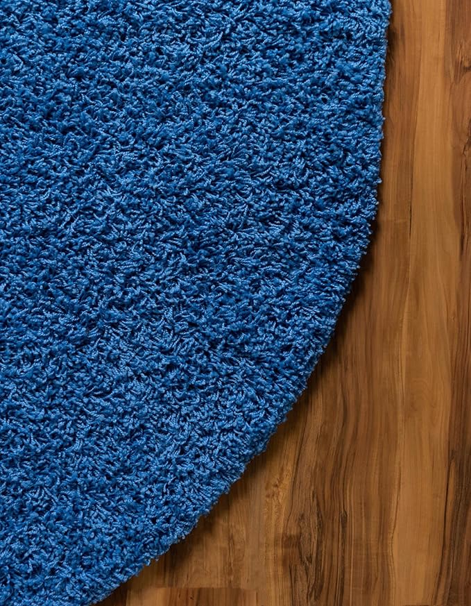 Unique Loom Solid Shag Collection Area Rug - Image 9