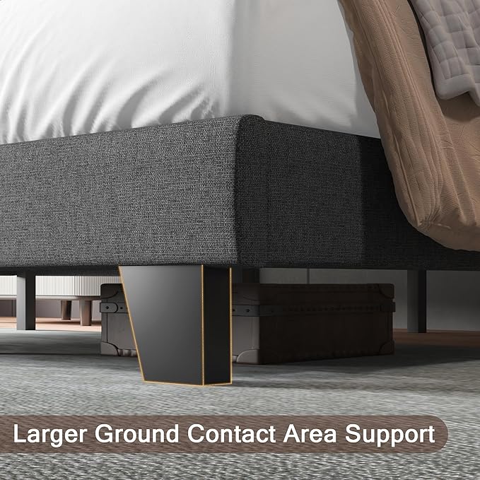 Upholstered King Size Bed Frame - Image 6