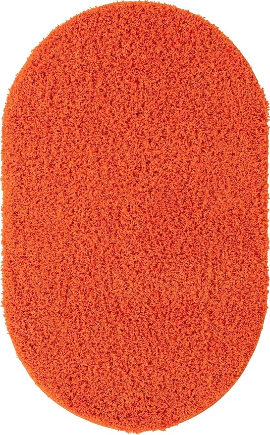 Unique Loom Solid Shag Collection Area Rug - Image 10