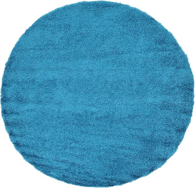 Unique Loom Solid Shag Collection Area Rug - Image 10