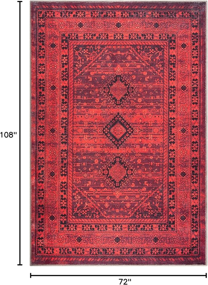 Bloom Rugs Washable Non-Slip 6' x 9' Rug - Image 2