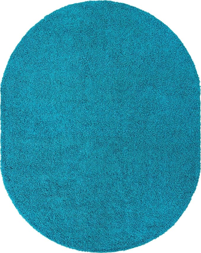 Unique Loom Solid Shag Collection Area Rug - Image 11