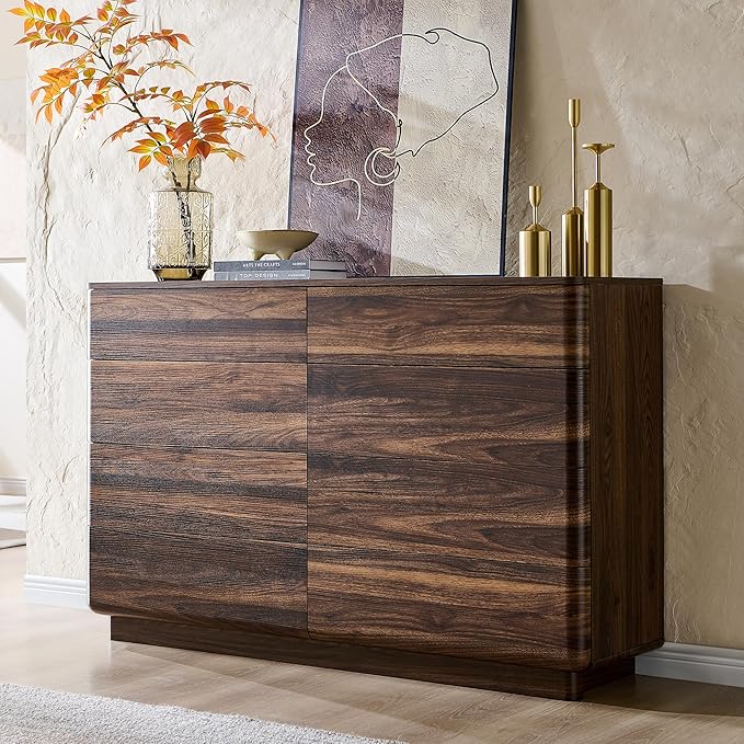 ACCOHOHO 8 Drawer Dresser for Bedroom, 52 Inch Wide Modern Chest of Drawers - Image 7