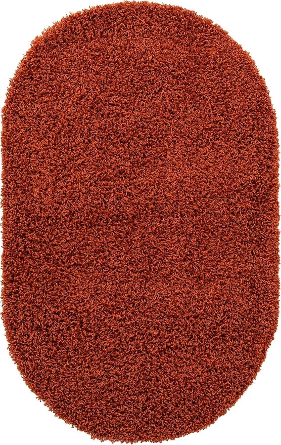 Unique Loom Solid Shag Collection Area Rug - Image 18