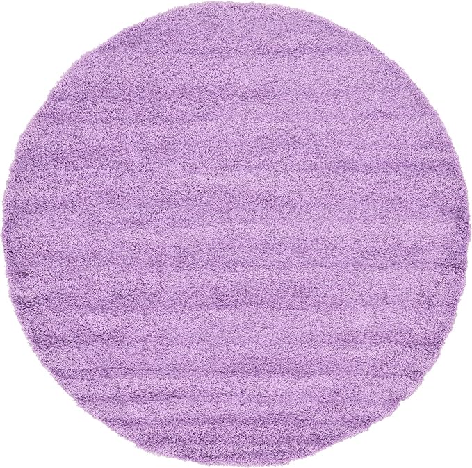 Unique Loom Solid Shag Collection Area Rug - Image 10