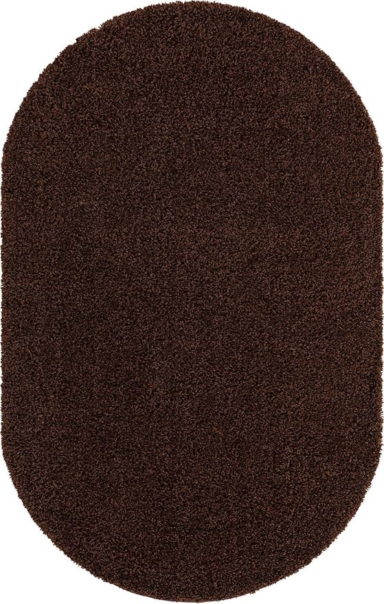 Unique Loom Solid Shag Collection Area Rug - Image 11
