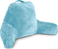 Husband Pillow Carolina Blue, Original Reading Pillow in Bed Rest Chair by HusbandPillow