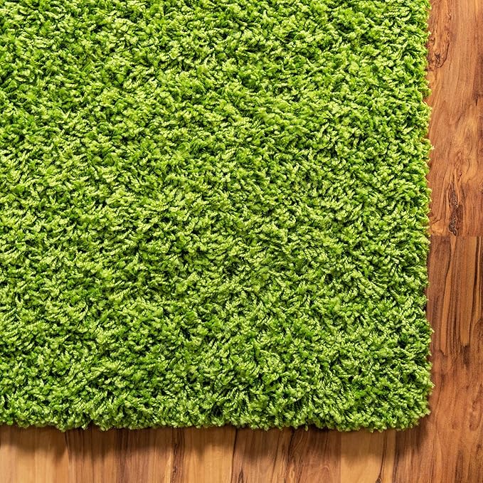 Unique Loom Solid Shag Collection Area Rug - Image 10