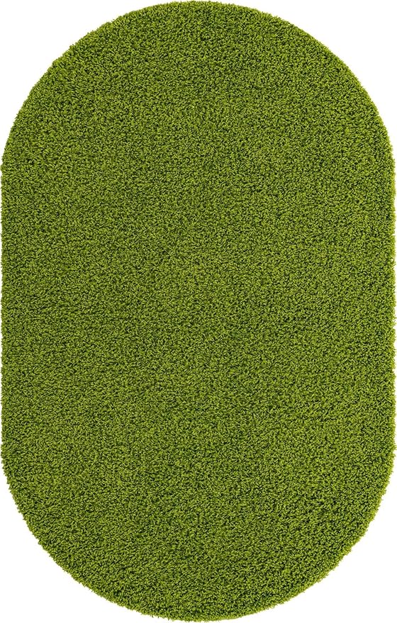 Unique Loom Solid Shag Collection Area Rug - Image 9