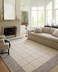 Loloi Chris Loves Julia Francis Collection FRA-02 Cream/Black 2'-6" x 7'-6" by Loloi