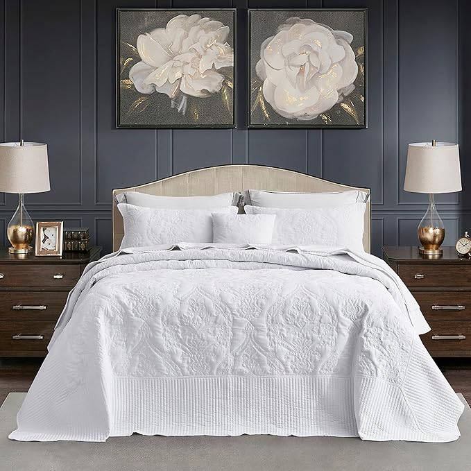 CHIXIN Bedspread Coverlet Set Queen Size by CHIXIN