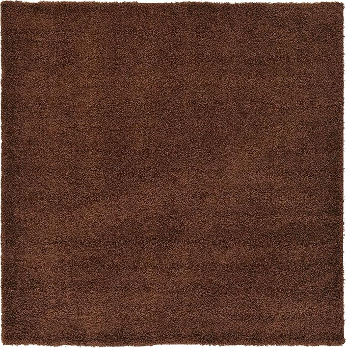 Unique Loom Solid Shag Collection Area Rug - Image 4