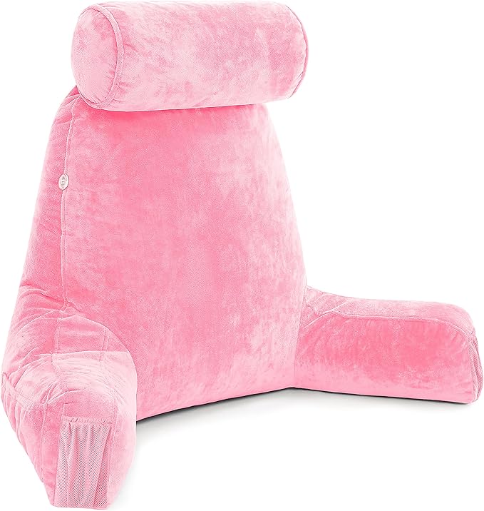 Husband Pillow Medium Pink, Backrest by HusbandPillow