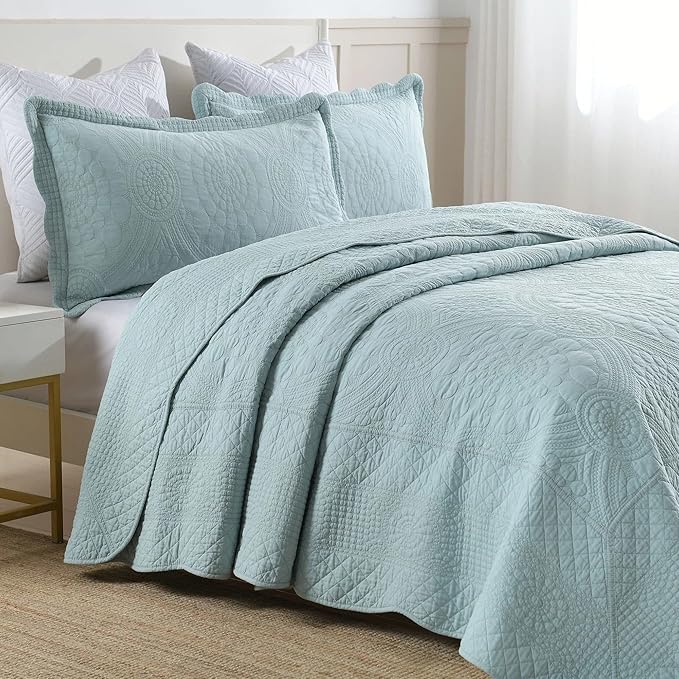 MarCielo 100% Cotton Quilt Set - Image 3