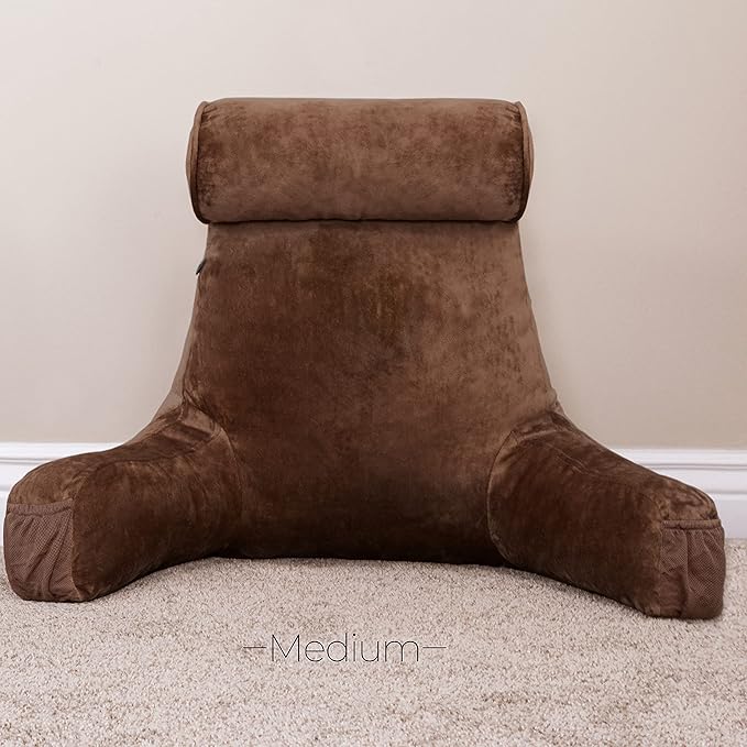 Husband Pillow Medium Chocolate, Backrest - Image 5