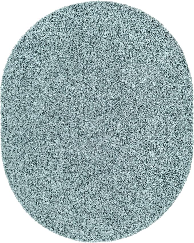 Unique Loom Solid Shag Collection Area Rug - Image 11