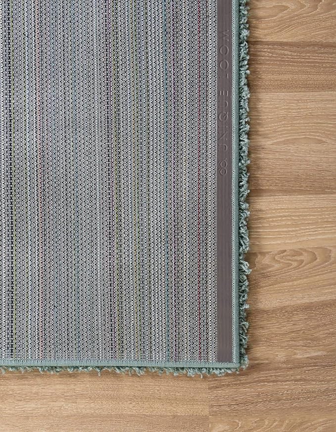 Unique Loom Solid Shag Collection Area Rug - Image 11