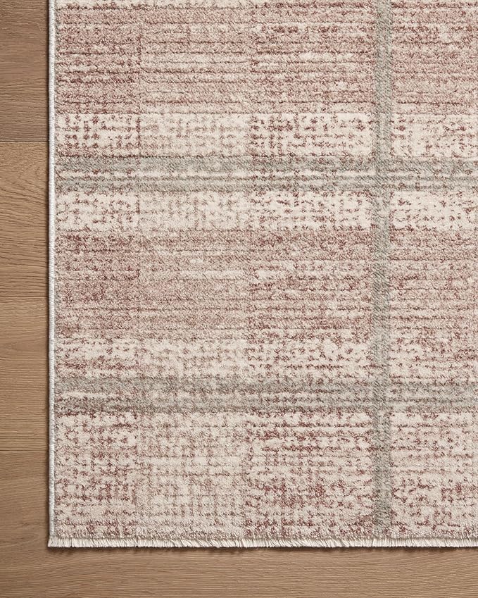Loloi Angela Rose Ember Collection EMB-06 Clay/Mist 2'-7" x 10'-0" Runner Rug - Image 4