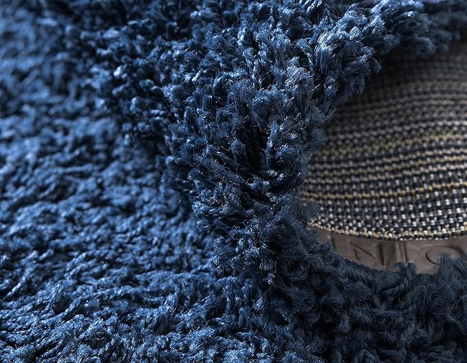 Unique Loom Solid Shag Collection Area Rug - Image 8