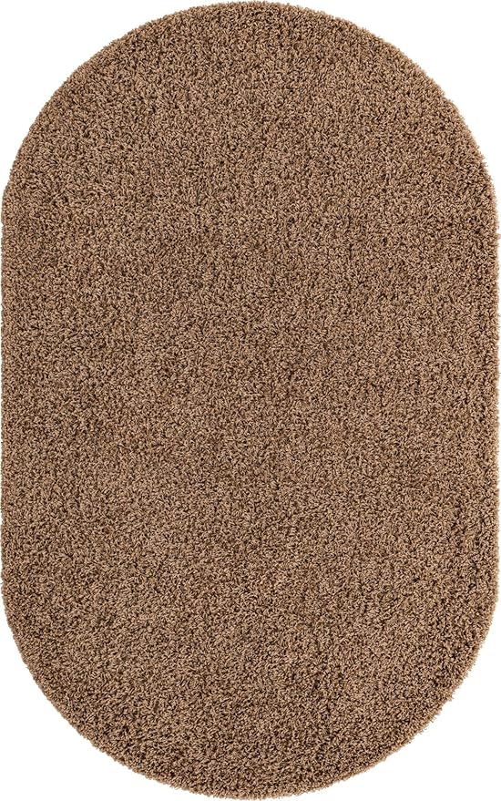Unique Loom Solid Shag Collection Area Rug - Image 9