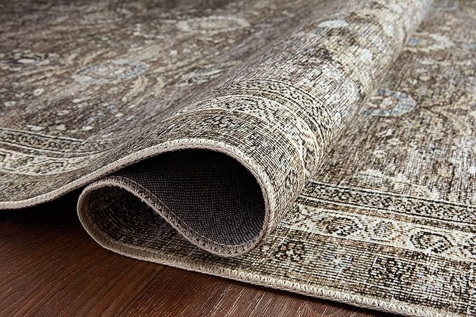 Loloi Layla Collection LAY-13 Antique/Moss 9'-0" x 12'-0" .13" Thick Area Rug - Image 10