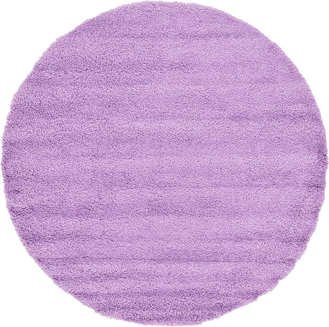 Unique Loom Solid Shag Collection Area Rug - Image 12