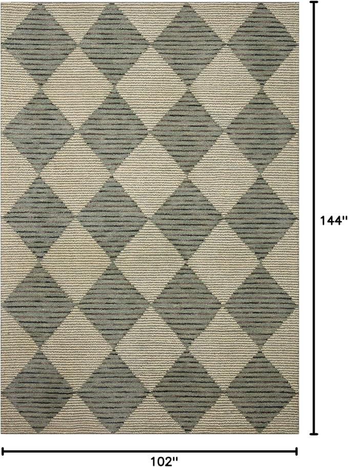 Loloi Chris Loves Julia Francis Collection FRA-01 Spa/Granite 8'-6" x 12' Area - Image 2