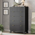 Xixini Fluted Dresser for Bedroom by Xixini