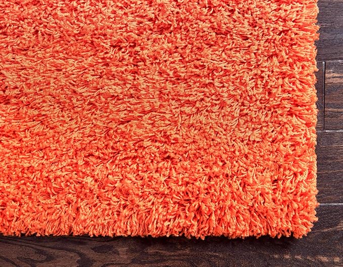 Unique Loom Solid Shag Collection Area Rug - Image 9