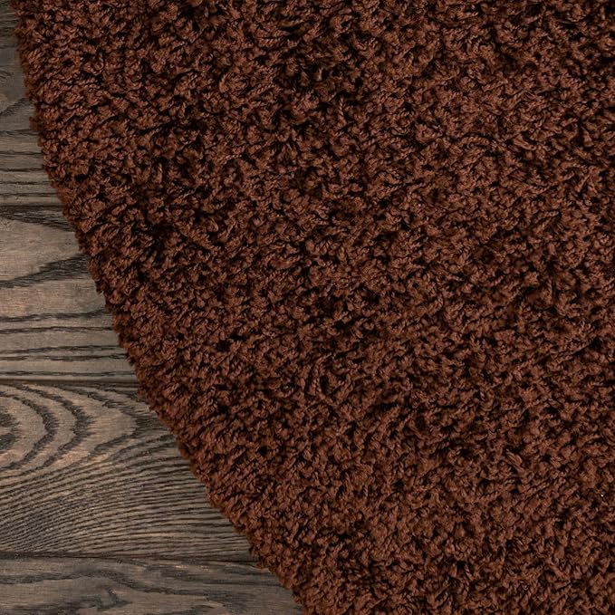 Unique Loom Solid Shag Collection Area Rug - Image 9