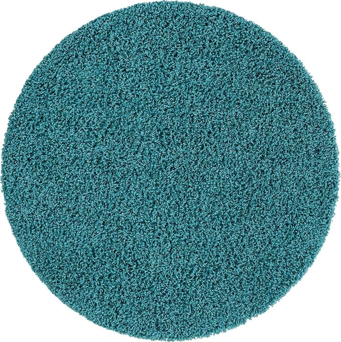 Unique Loom Solid Shag Collection Area Rug - Image 11