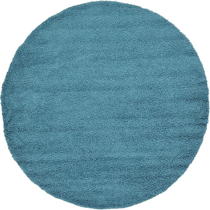 Unique Loom Solid Shag Collection Area Rug - Image 10