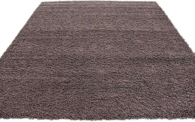 Unique Loom Solid Shag Collection Area Rug - Image 5