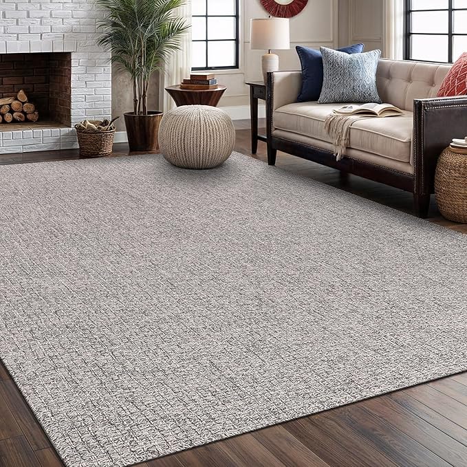 Easy Jute Rug 4x6 Indoor Outdoor Natural Rugs Solid Fiber Rug Woven Area Rug - Image 6