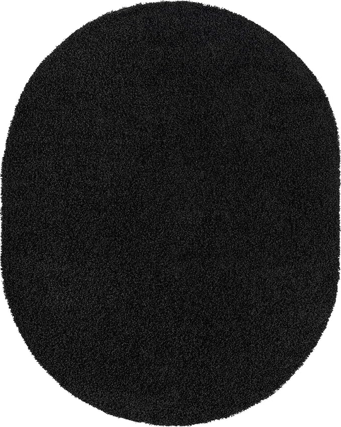 Unique Loom Solid Shag Collection Area Rug - Image 10