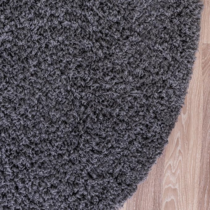 Unique Loom Solid Shag Collection Area Rug - Image 6