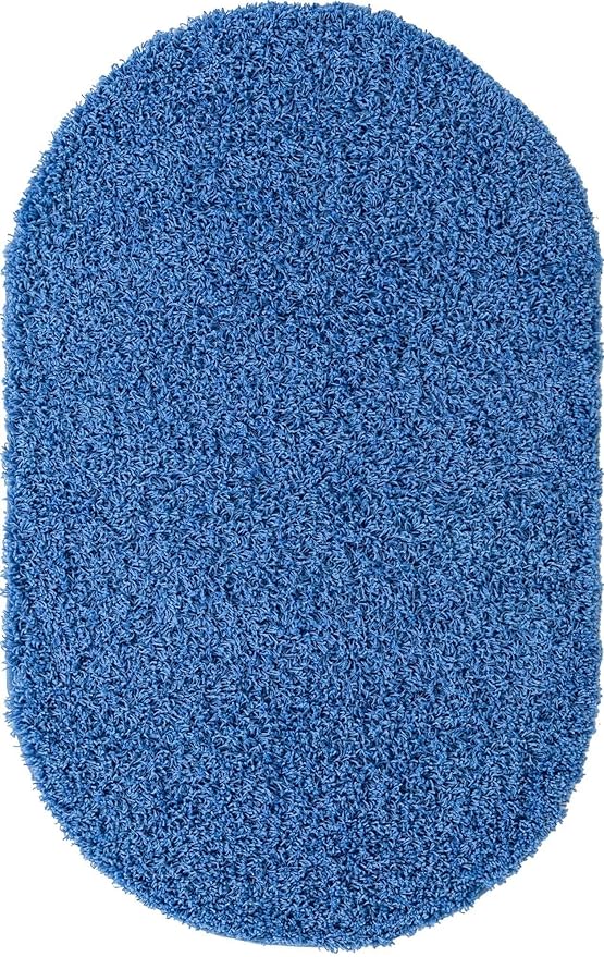 Unique Loom Solid Shag Collection Area Rug - Image 11