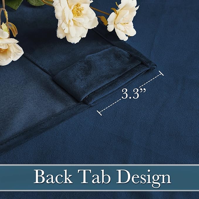 RYB HOME Velvet Curtains - Image 4