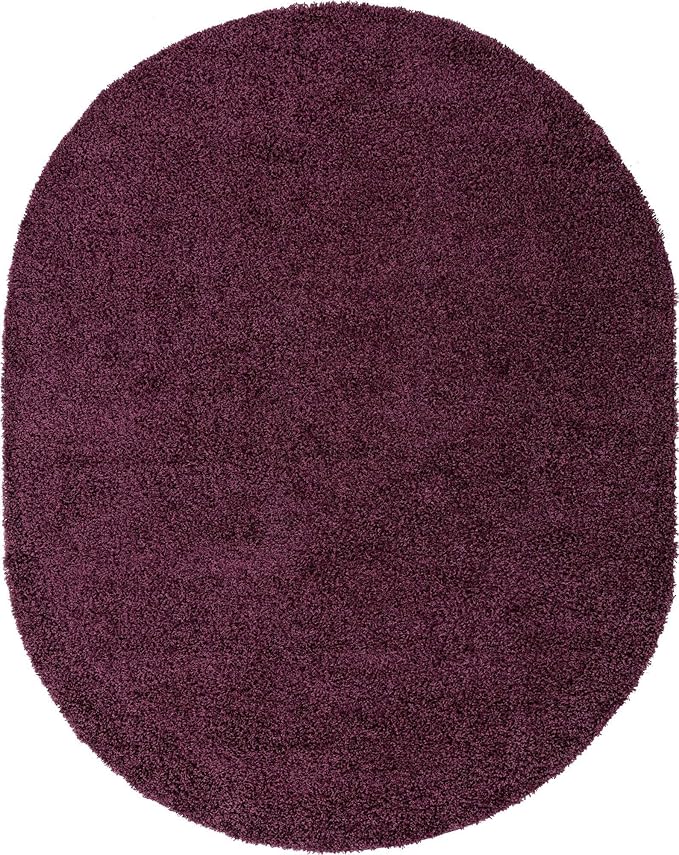Unique Loom Solid Shag Collection Area Rug - Image 11