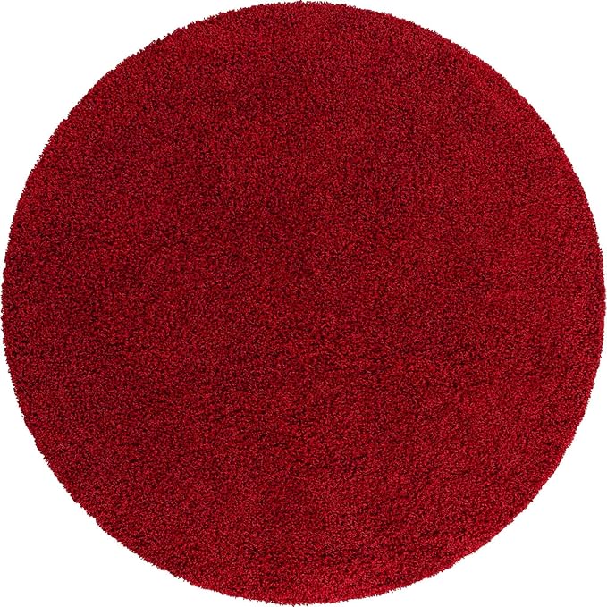 Unique Loom Solid Shag Collection Area Rug - Image 10