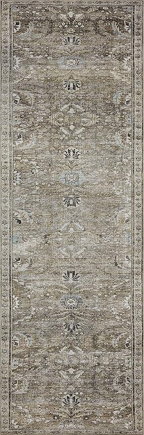 Loloi Layla Collection LAY-13 Antique/Moss 2'-3" x 3'-9" .13" Thick Accent Rug - Image 9