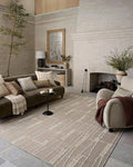 Loloi Amber Lewis Bexley Collection BEX-05 Mushroom/Natural 2'-7" x 10'-0" by Loloi