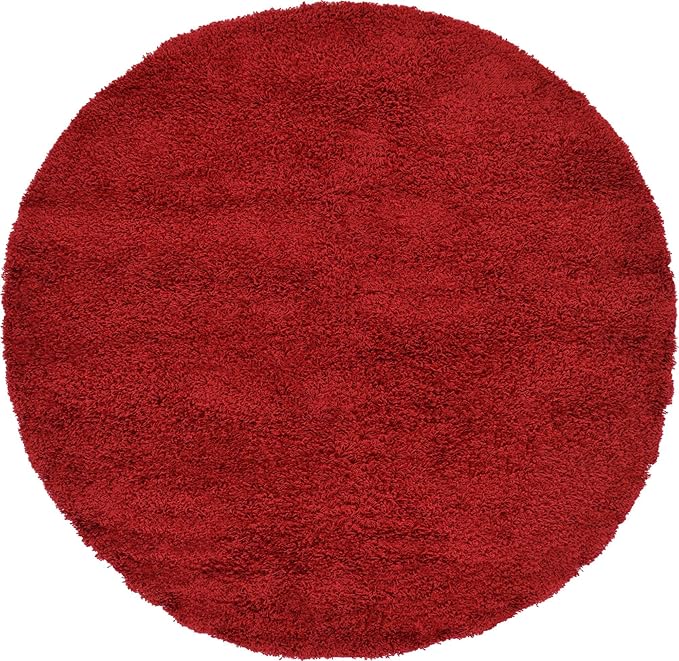 Unique Loom Solid Shag Collection Area Rug - Image 10